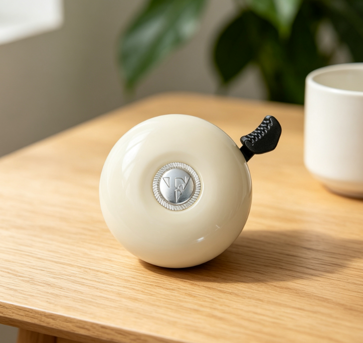 Classic Beach Retro Bicycle Bells, Simple Design, Crisp Ringing Sound, Handlebar Decoration Accessory