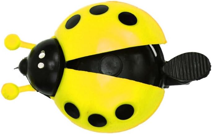 Ladybug Bicycle Bell, Classic Bike Handlebar Bell with Clear Sound for Adults and Kids