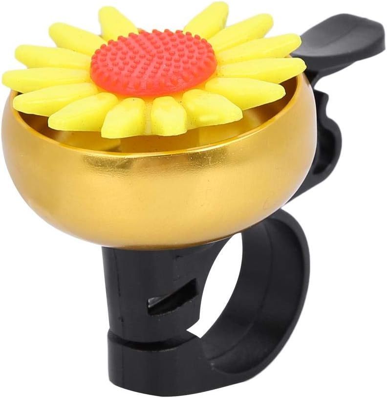 Flower Design Bicycle Bell, Cute Bike Handlebar Bell with Clear Sound for Cycling Lovers