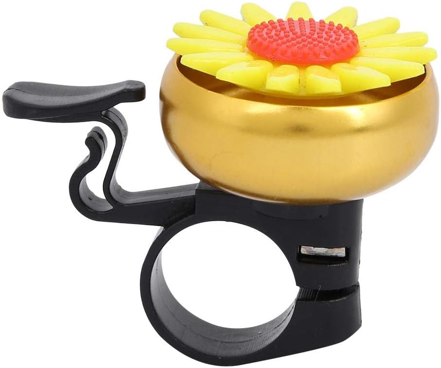 Flower Design Bicycle Bell, Cute Bike Handlebar Bell with Clear Sound for Cycling Lovers