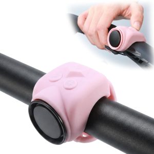 Electric Bicycle Horn, Loud Rechargeable Bike Bell with Multiple Sound Modes and Waterproof Design